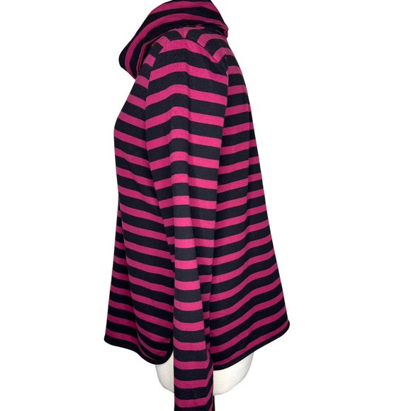 Croft & Borrow size large knit turtleneck stretch long sleeve - Picture 3 of 12